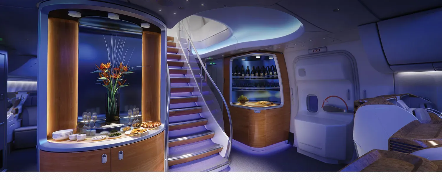 Boeing 747-8 Plan Features: