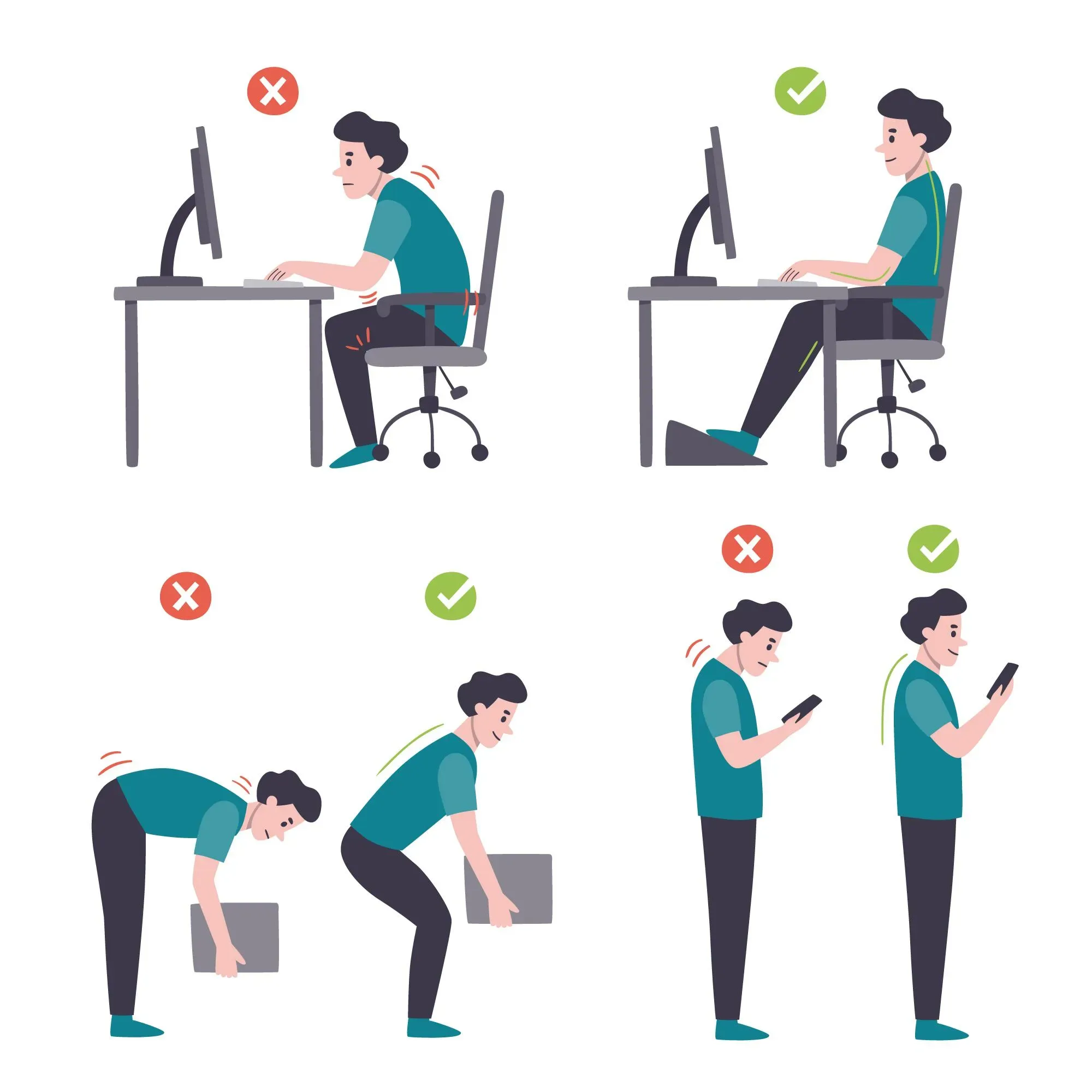 right posture