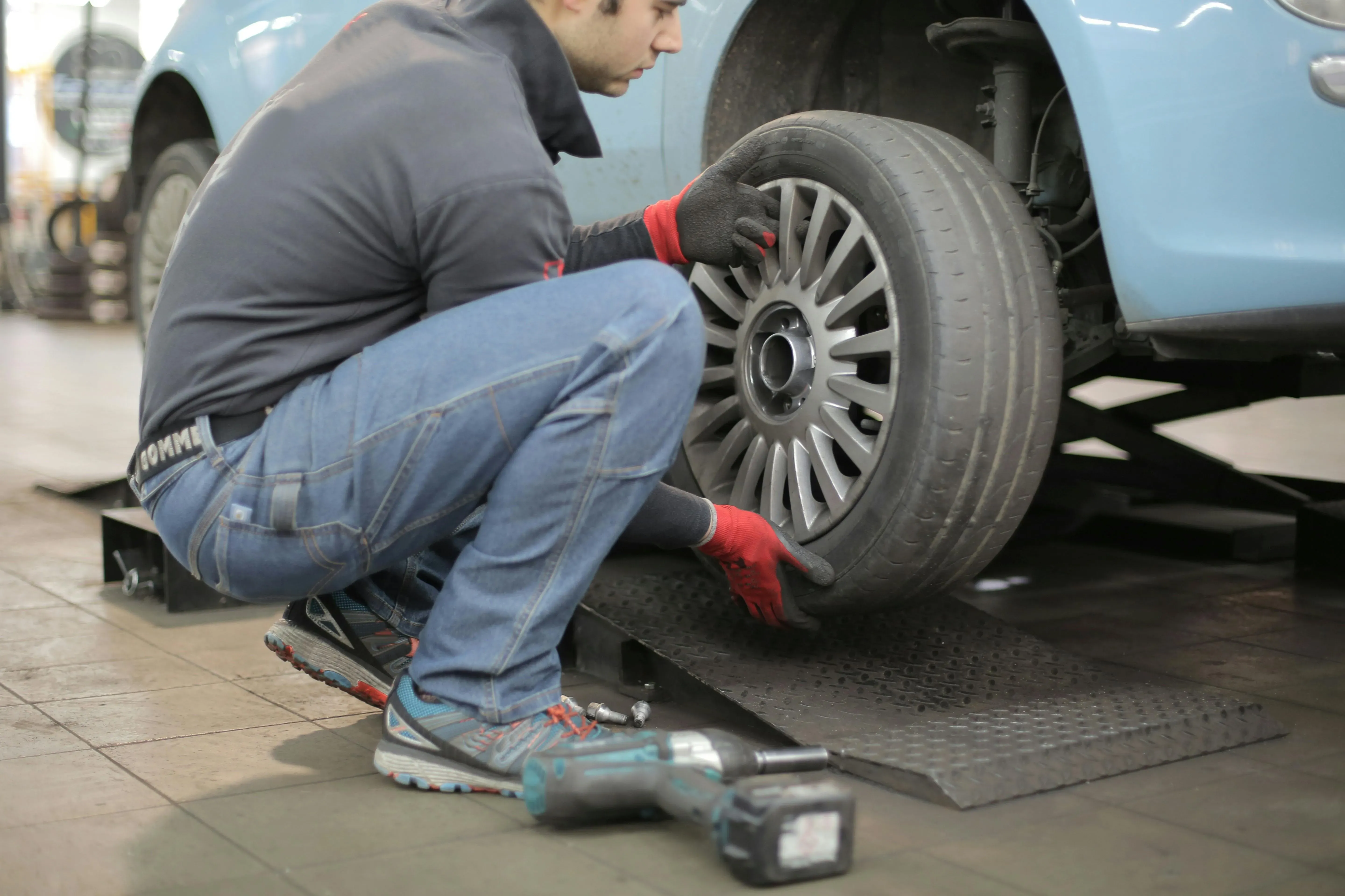 tyre check
