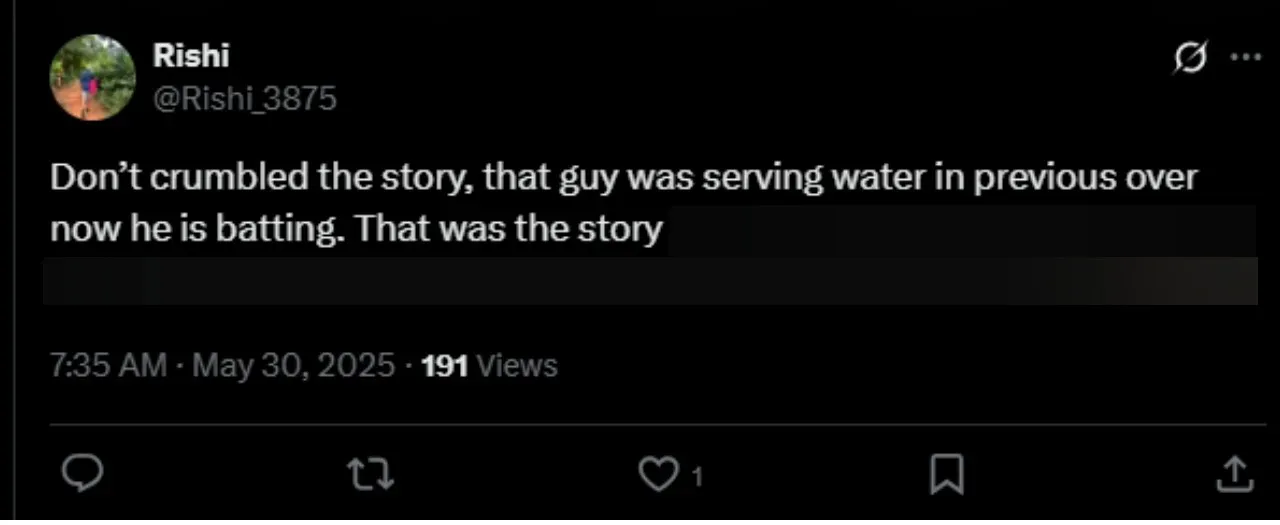 Kohli Controversy