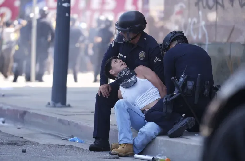 Protest in Los Angeles