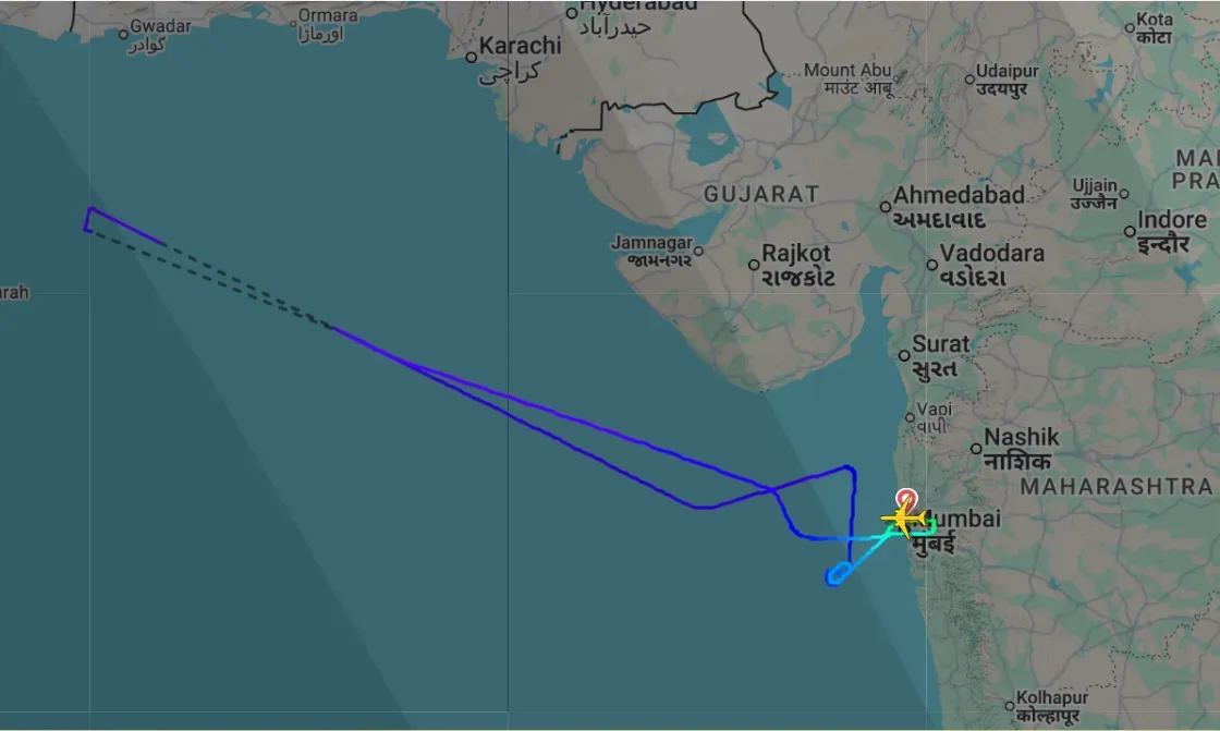 Air India Flight Diverted to Mumbai
