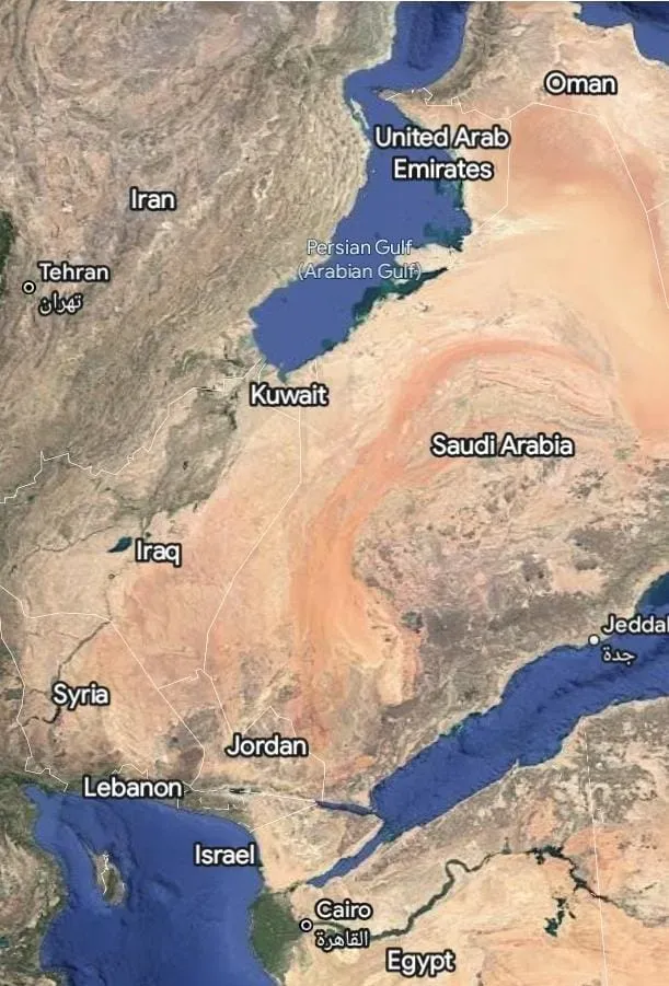 iran map