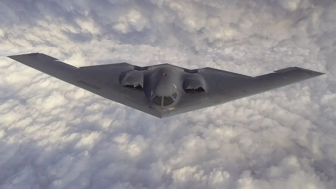 B-2 Stealth Bomber Plane
