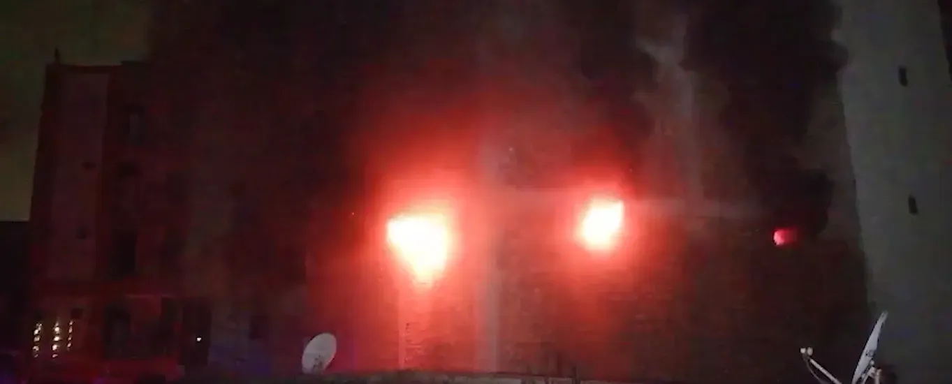 Fire At Delhi