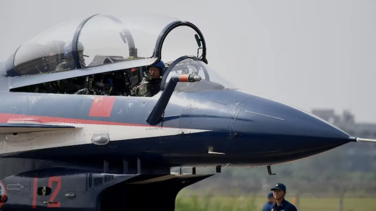 Chinese J-10C Fighter Jet