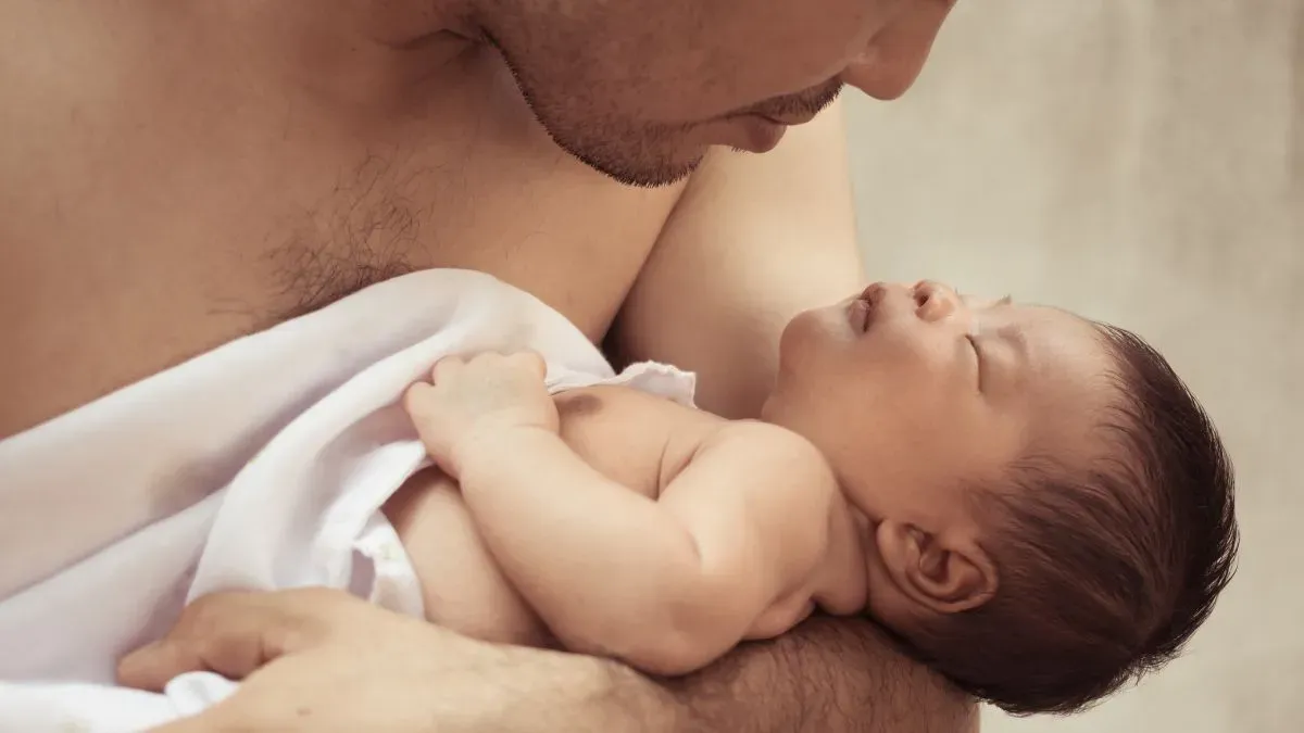 father and child