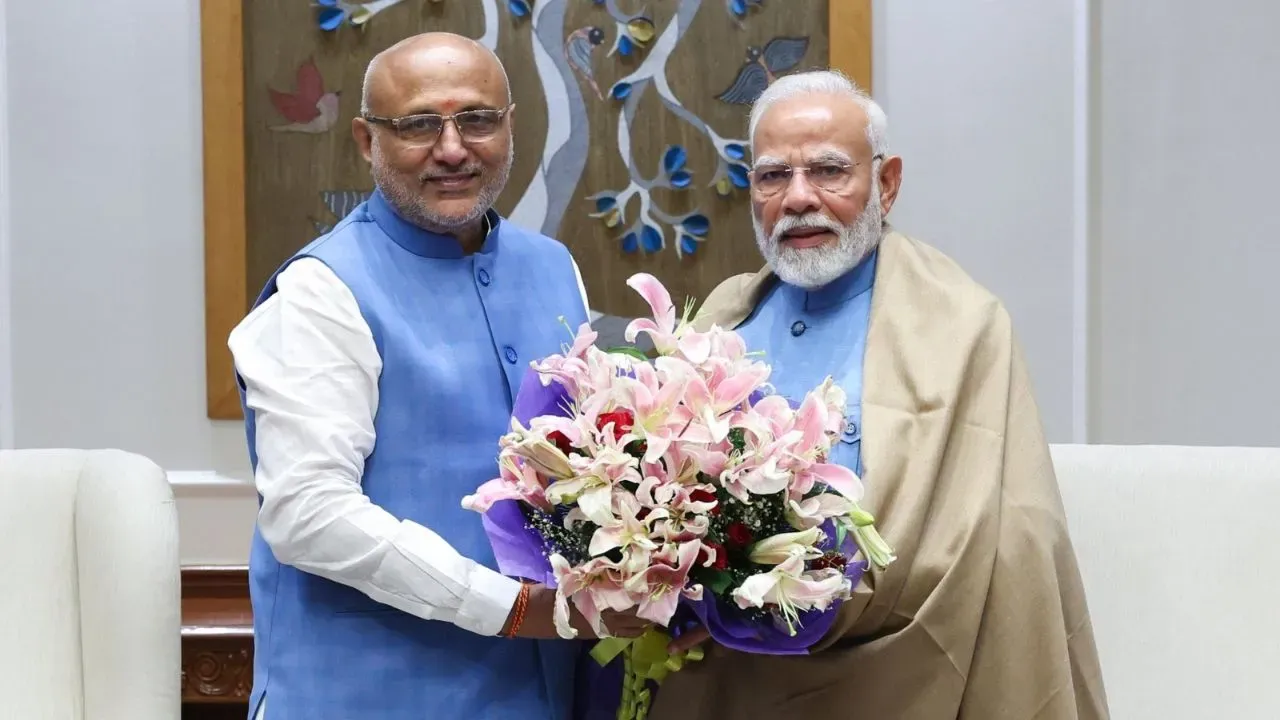 CP Radhakrishnan Vice President Candidate