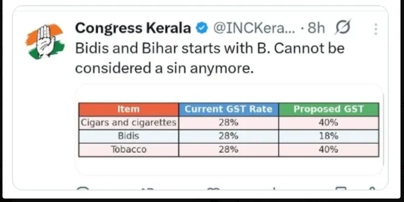 kerala congress bidi bihar deleted post