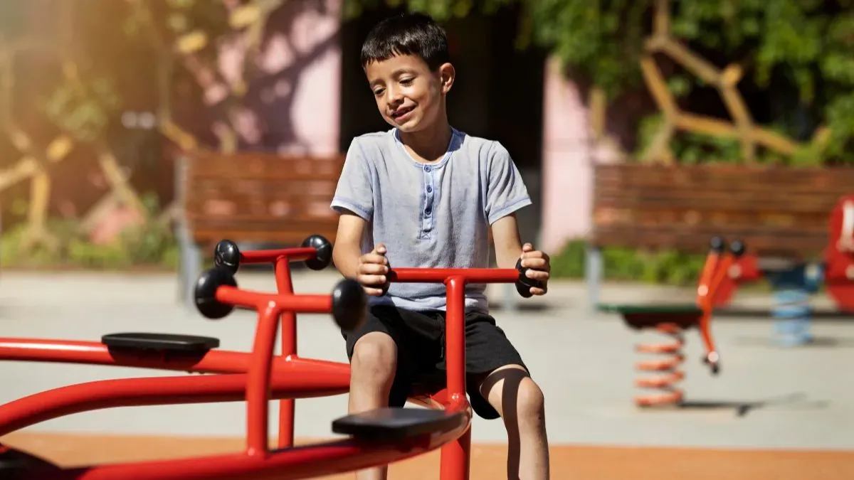 child playing