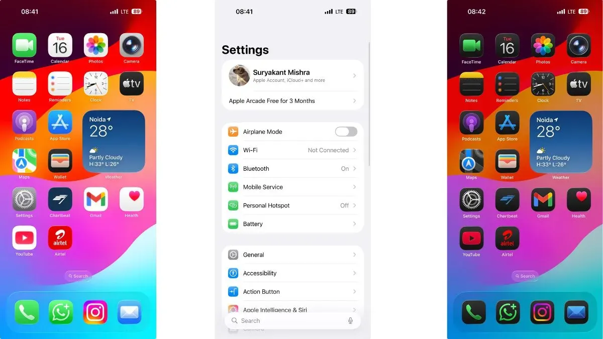 Liquid Glass UI