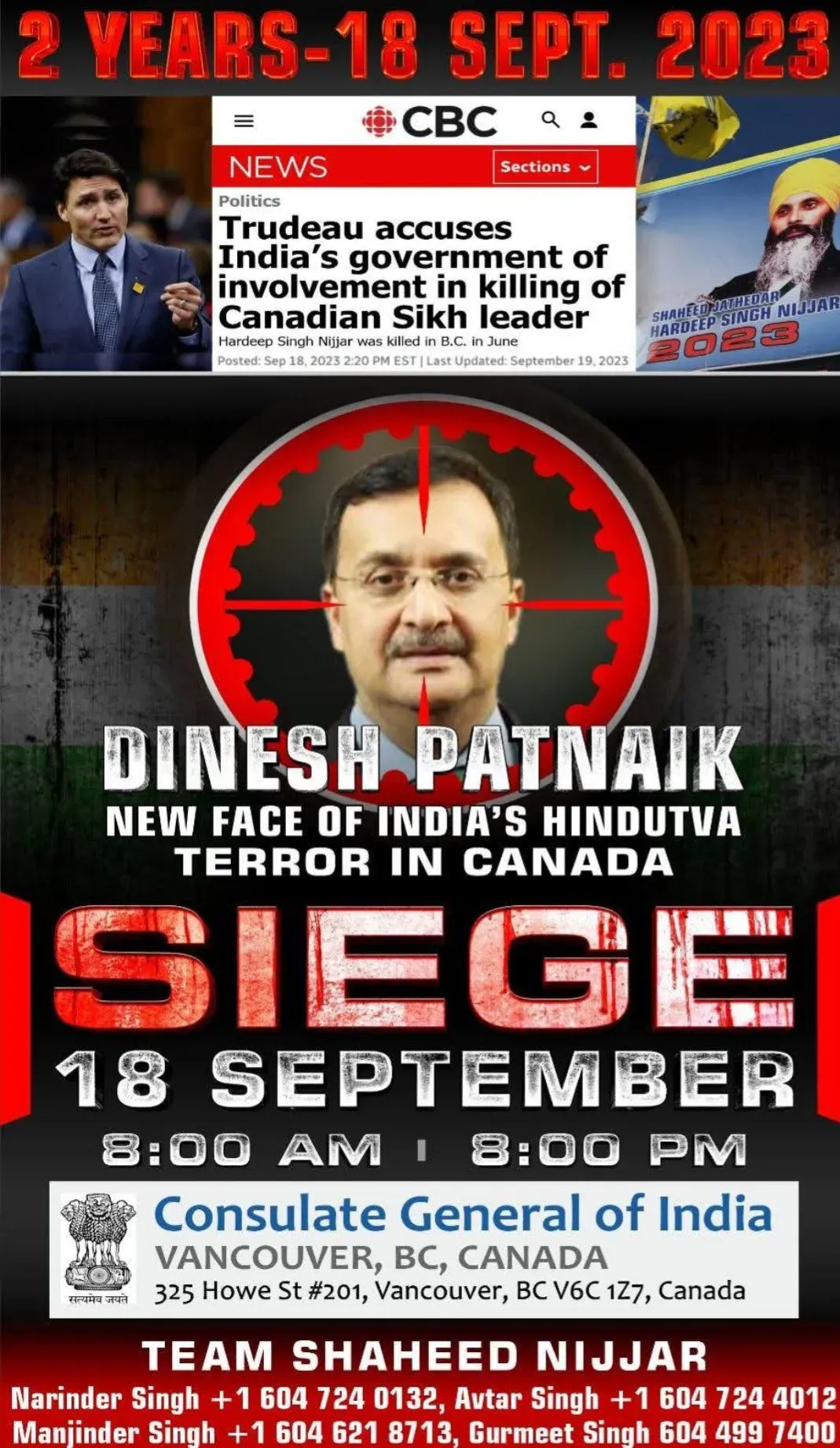 Khalistani outfit sikhs for justice