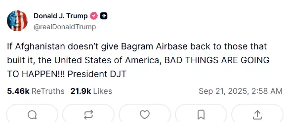 Trump Truth Social