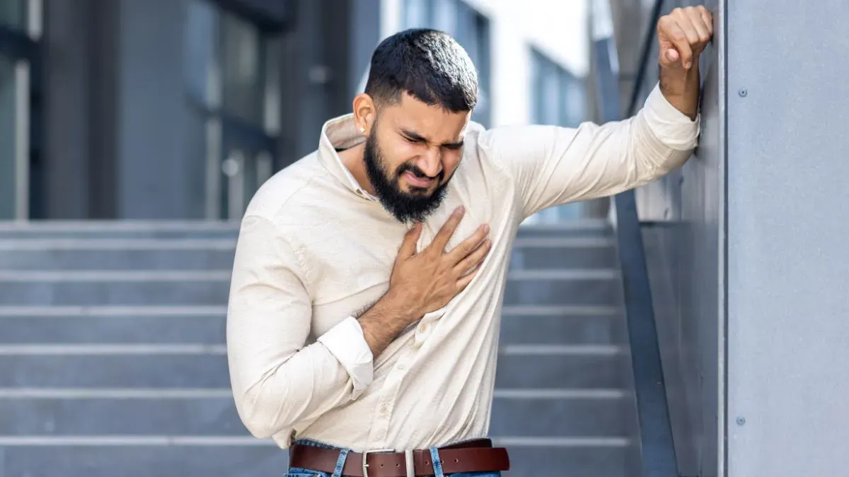 chest pain heart blockage