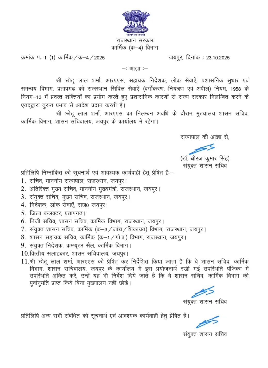 chhotu lal sharma