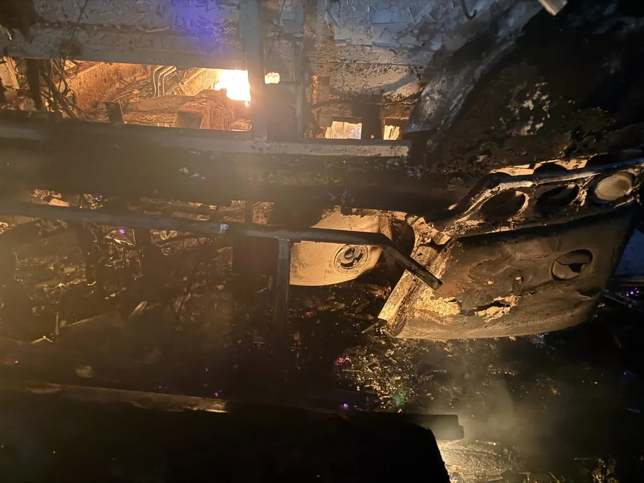 hyderabad bus fire