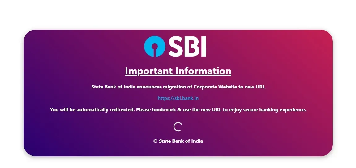 SBI, ICICI, PNB Bank & others have changed their website domain names on RBI’s instructions