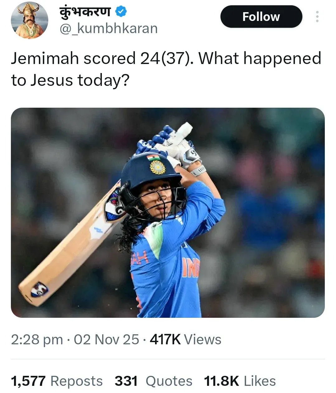 jemimah rodrigues out trolls