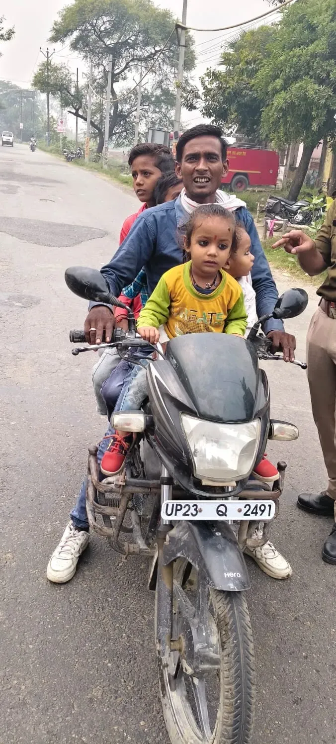 hapur bike viral image