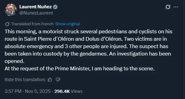 France Home Minister