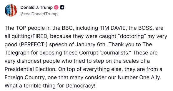 Donald Trump documentary edit controversy