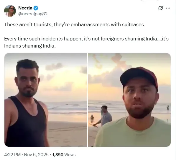 goa beach harrasment