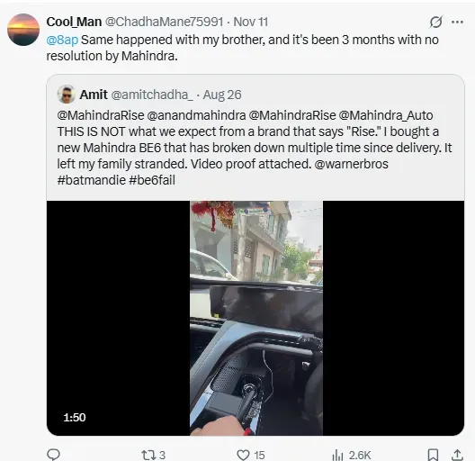 Arun Prabhudesai की पोस्ट का स्क्रीन शॉट