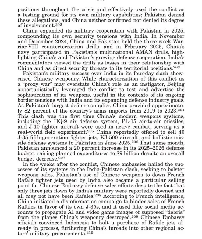 us report on china rafale