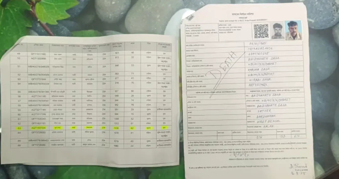 bengal man SIR death