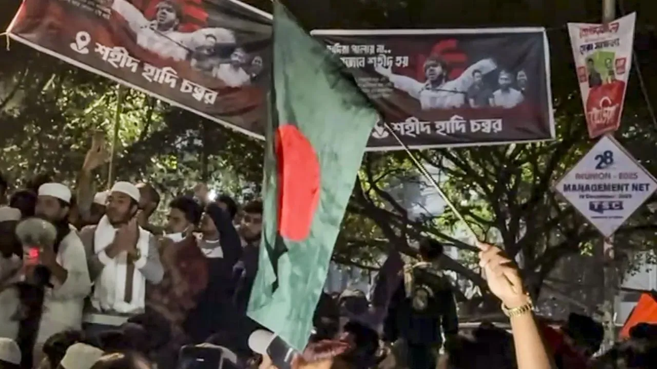 Bangladesh Osman Hadi Protest