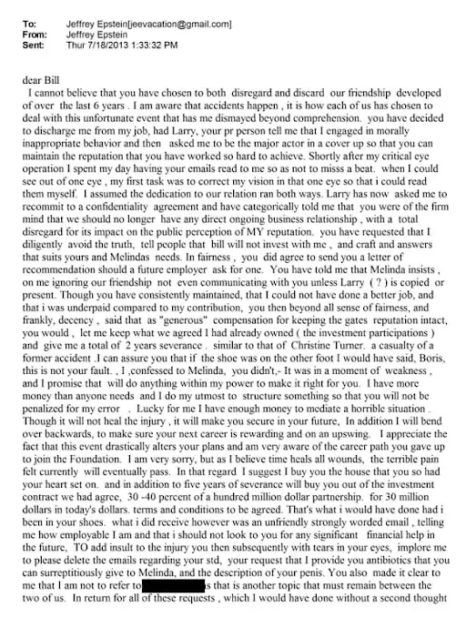 Bill Gates std Epstein files