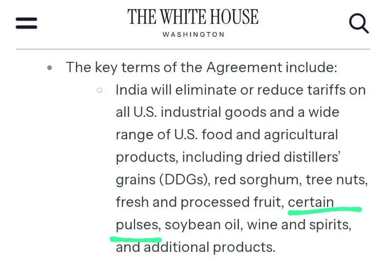 India US Trade Deal