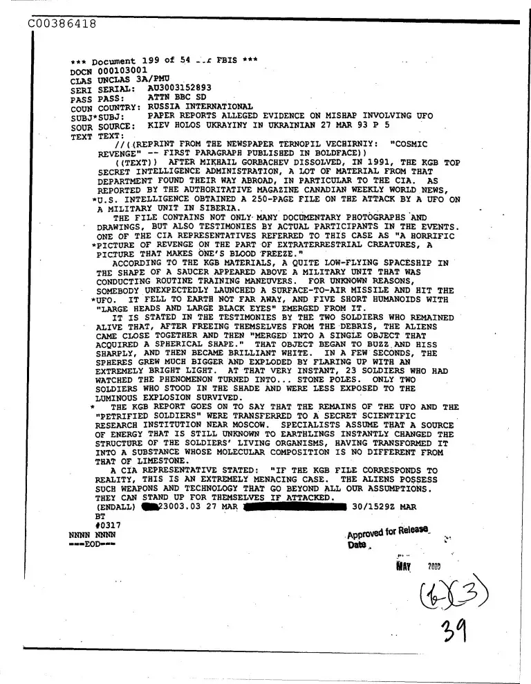 CIA on KGB