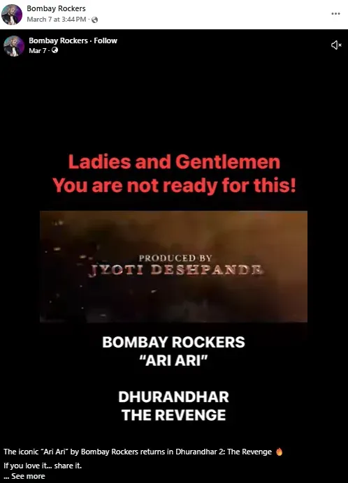 bombay rockers