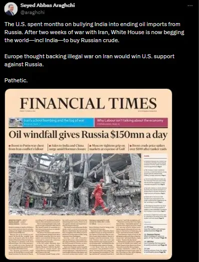 abbas sraghchi slams us