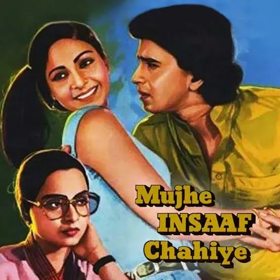 mujhe insaaf chahiye 