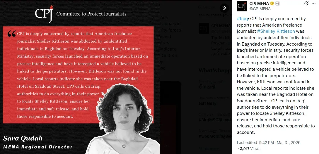 american journalist kidnap