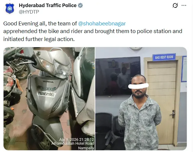  Hyderabad Traffic Police
