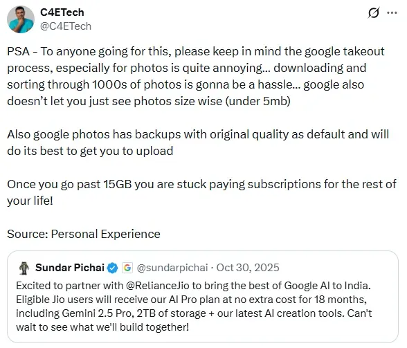 google takeout