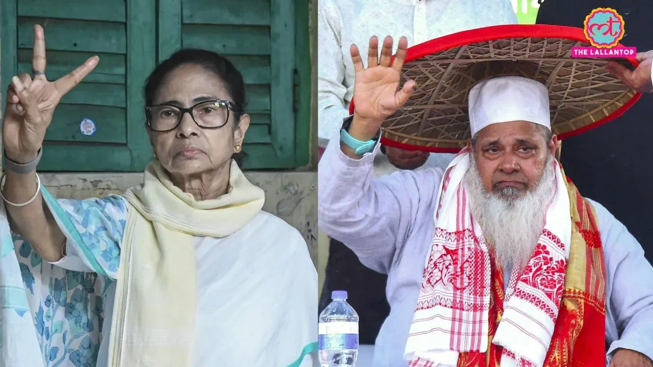 Mamata Banerjee Badruddin Ajmal