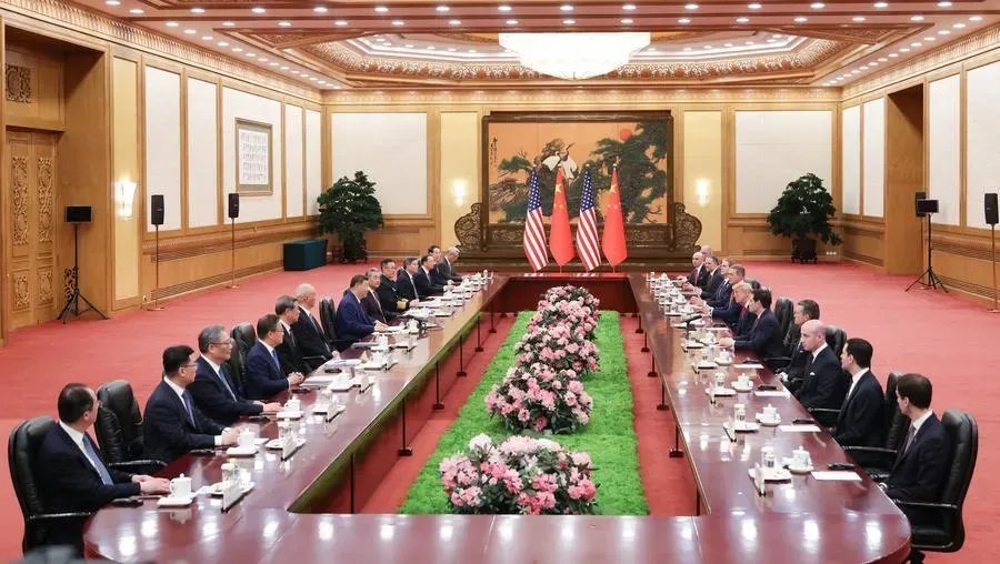 US Chinese diplomats meeting