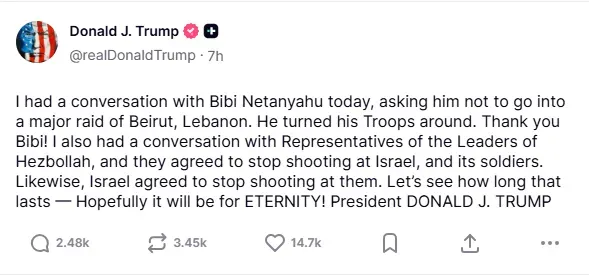 TRUMP POST