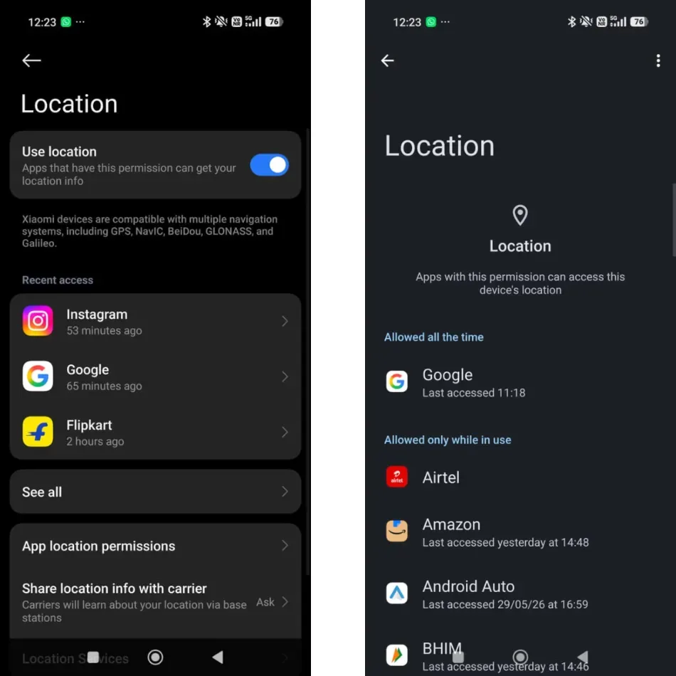 Android Settings