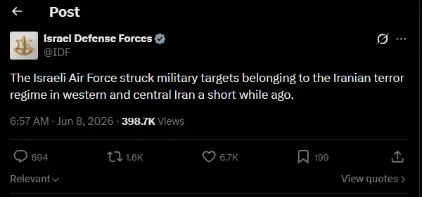 israel vs iran