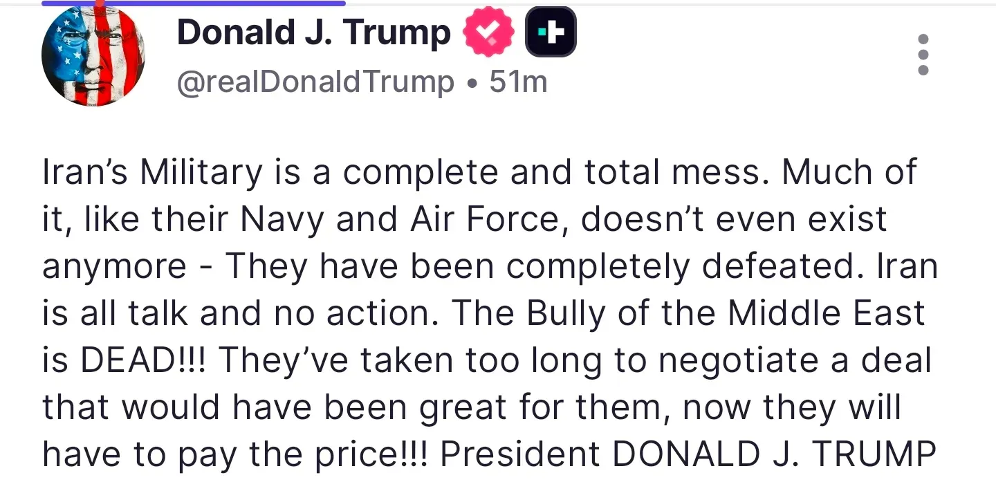 Donald Trump Post