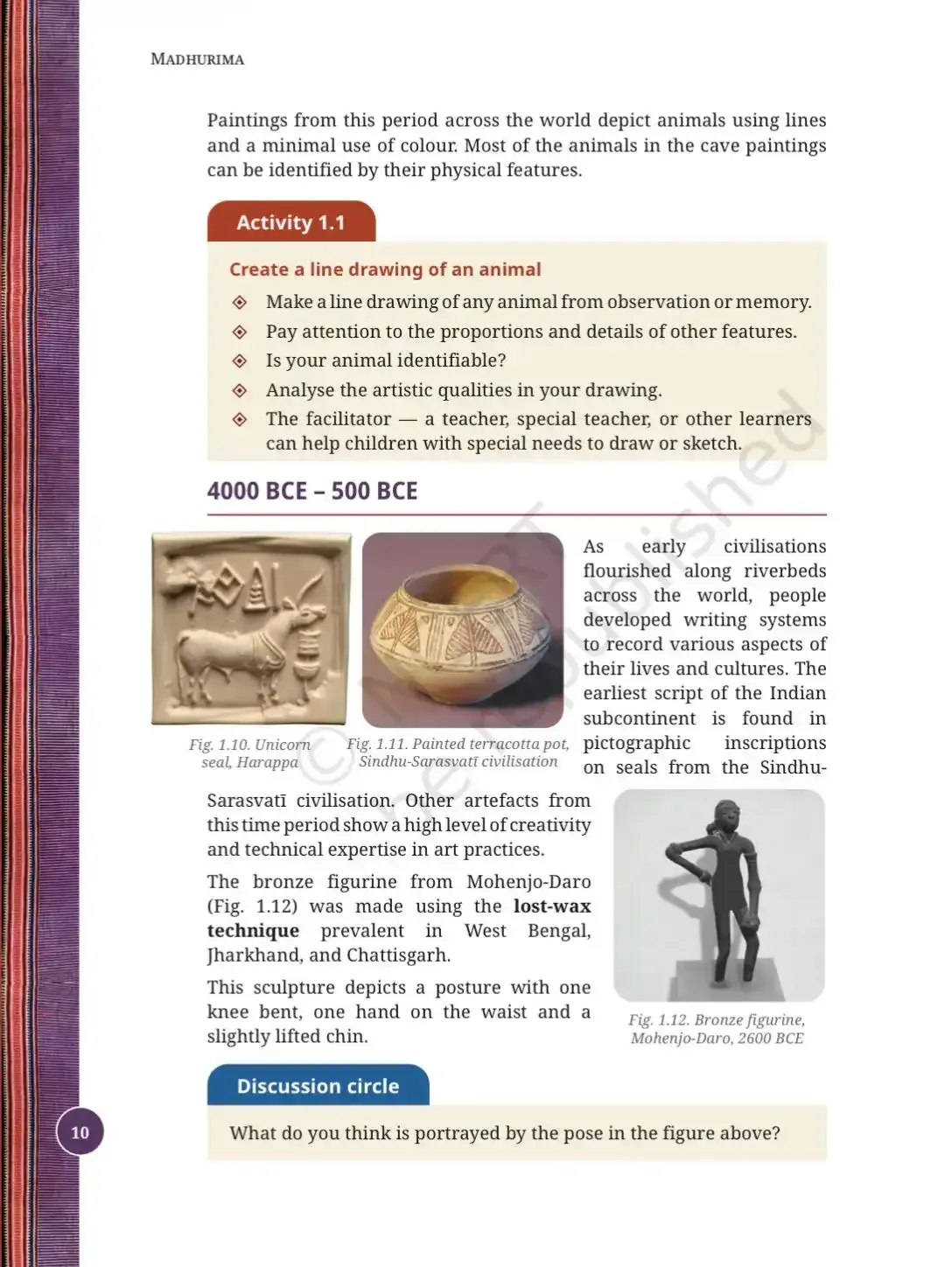 NCERT covers up Mohenjodaro’s Dancing Girl
