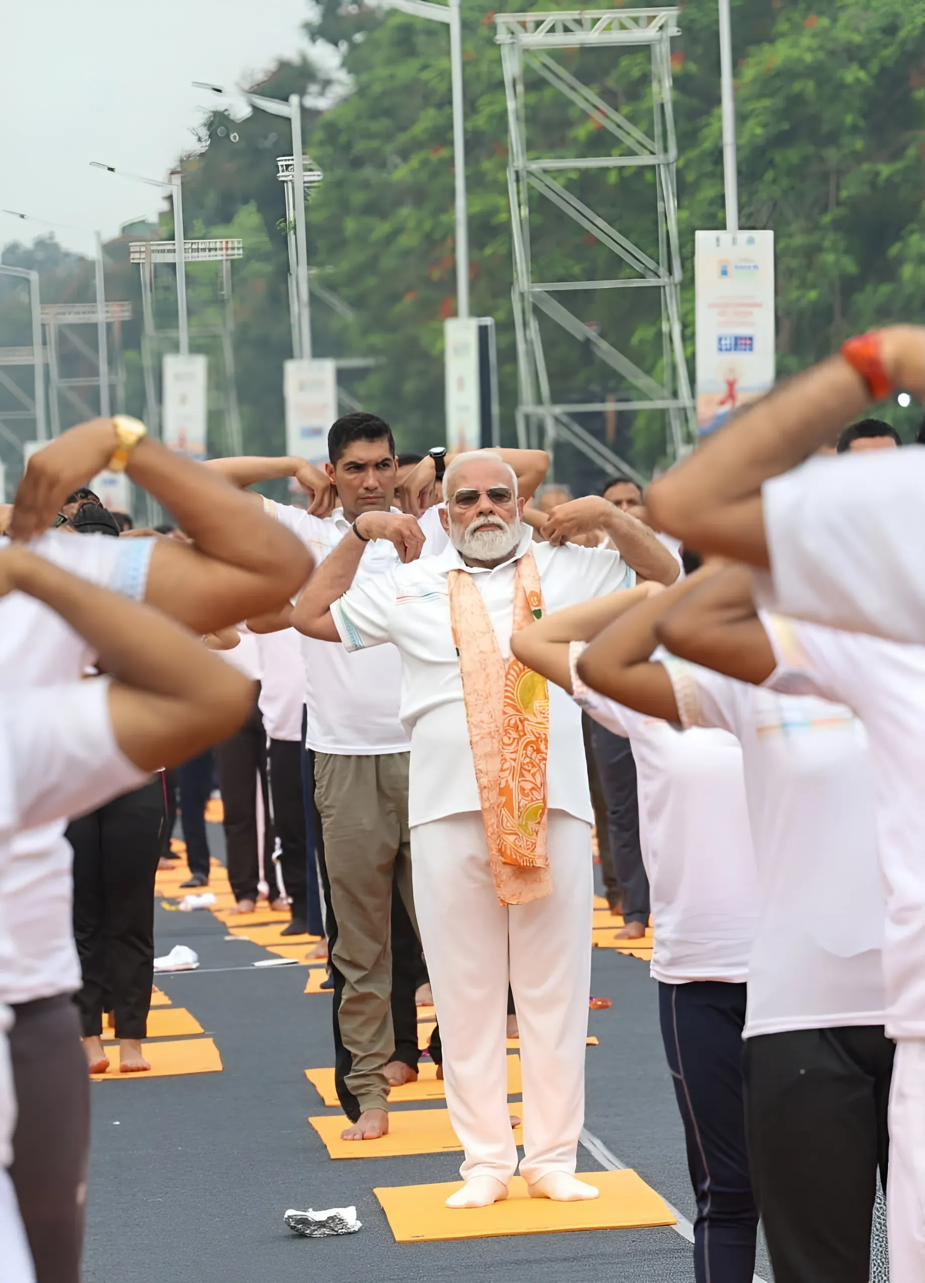 International Yoga Day 2026 photo PM Modi