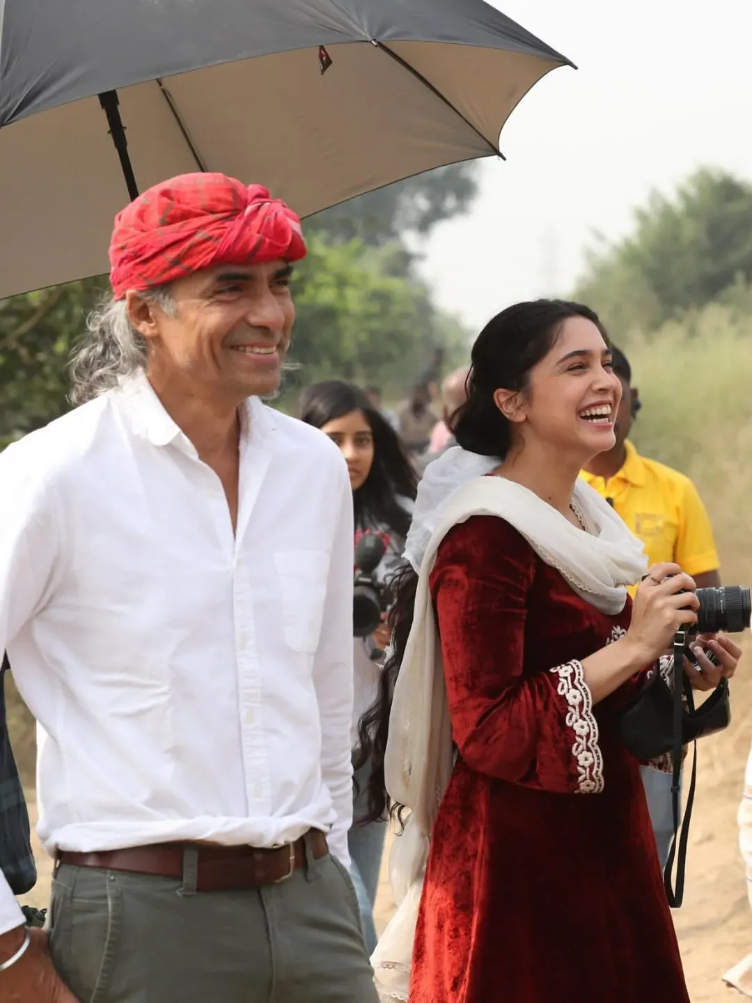 Sharvari with Imtiaz
