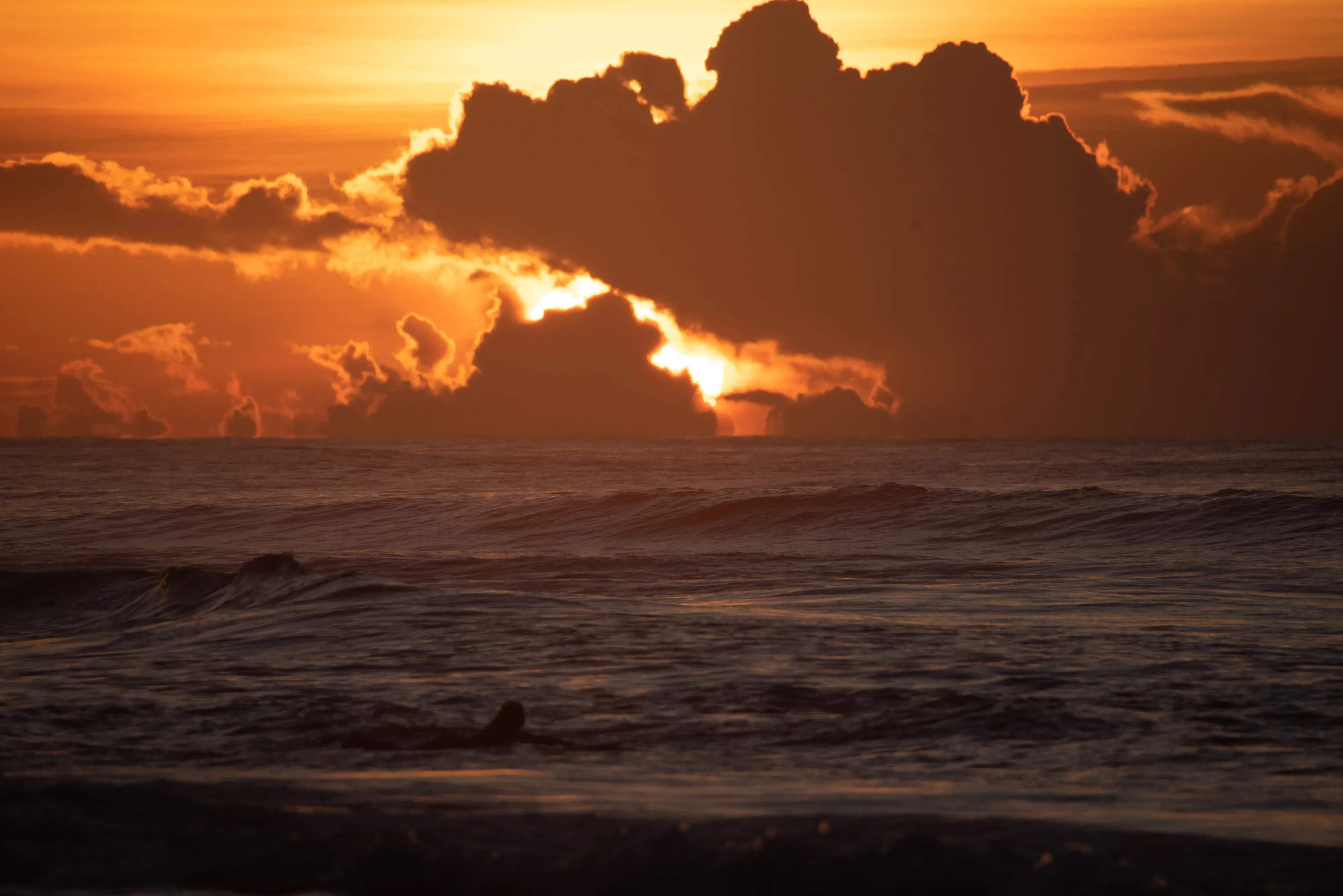 Sunset sky