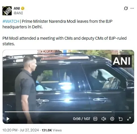 ANI के पोस्ट का स्क्रीनशॉट
